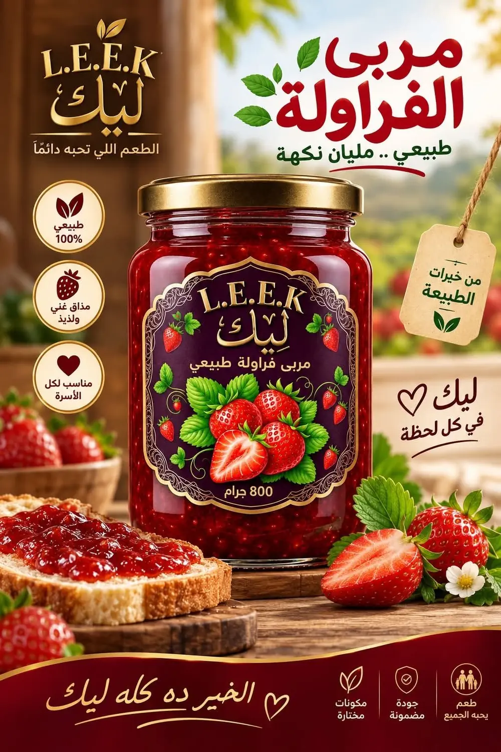 مربى الفراولة